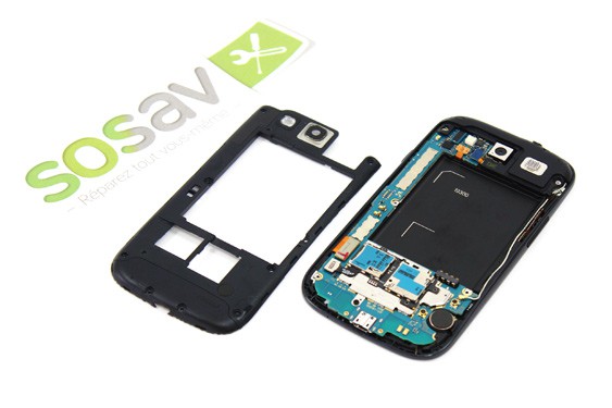 Guide photos remplacement nappe bouton home Samsung Galaxy S3 (Etape 6 - image 4)