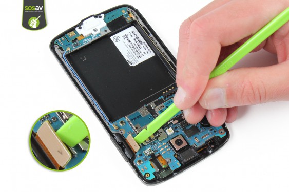 Guide photos remplacement haut-parleur interne Samsung Galaxy S4 Active (Etape 21 - image 2)