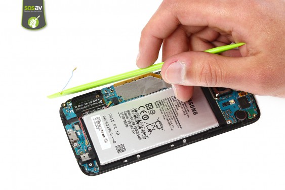 Guide photos remplacement câble d'interconnexion gsm Samsung Galaxy S6 (Etape 9 - image 4)