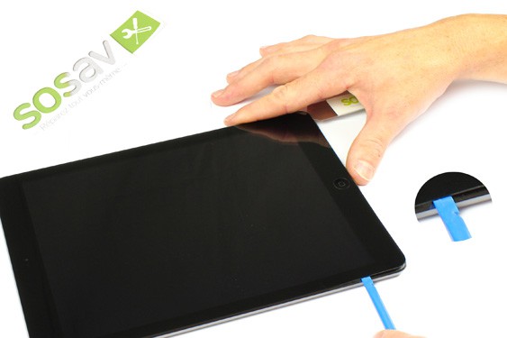 Guide photos remplacement vitre tactile iPad Air 1 WiFi (Etape 3 - image 2)