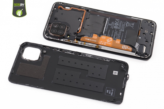 Guide photos remplacement haut-parleur externe & vibreur Huawei P40 Lite (Etape 6 - image 1)