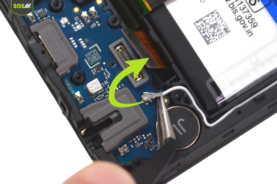 Guide photos remplacement connecteur de charge Galaxy A05s (Etape 7 - image 2)