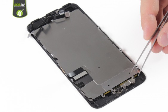 Guide photos remplacement plaque de l'écran lcd iPhone 7 Plus (Etape 18 - image 1)