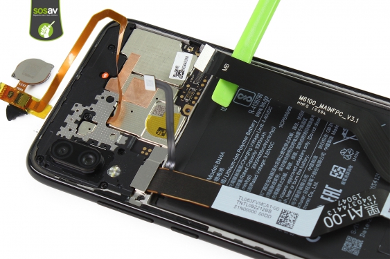 Guide photos remplacement nappe de liaison connecteur de charge Redmi Note 7 (Etape 16 - image 4)