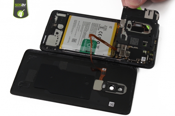 Guide photos remplacement haut-parleur externe OnePlus 6 (Etape 9 - image 2)
