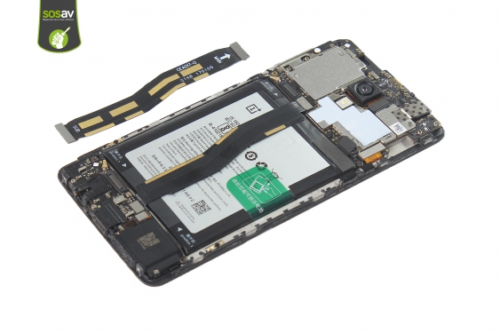Guide photos remplacement nappe connecteur de charge OnePlus 3T (Etape 13 - image 1)