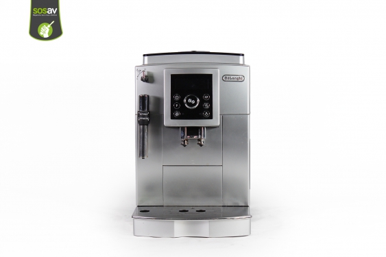 Guide photos remplacement levier eau chaude Machine à café Delonghi (ECAM 23.420.SB) (Etape 1 - image 1)