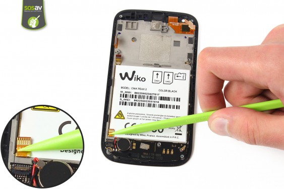 Guide photos remplacement ecran complet Wiko Cink Peax 2 (Etape 18 - image 2)