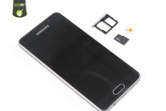 Guide photos remplacement bouton home Samsung Galaxy A3 2016 (Etape 2 - image 4)