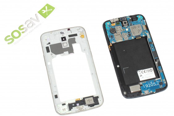 Guide photos remplacement châssis interne Samsung Galaxy Mega (Etape 7 - image 1)