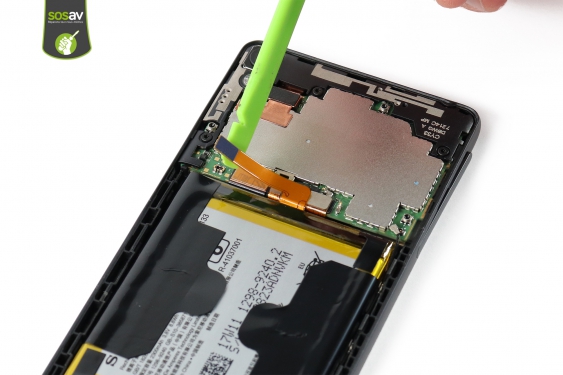 Guide photos remplacement connecteur de charge Xperia E5 (Etape 9 - image 2)