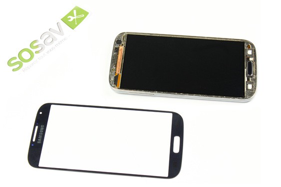 Guide photos remplacement vitre tactile Samsung Galaxy S4 (Etape 11 - image 3)