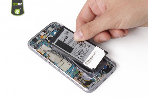 Guide photos remplacement haut-parleur interne Samsung Galaxy S7 (Etape 13 - image 3)