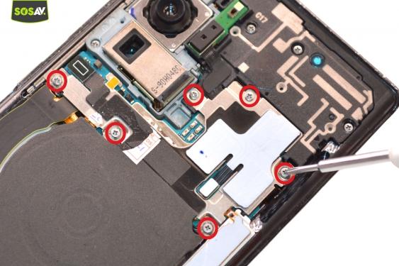 Guide photos remplacement connecteur de charge  Galaxy Note 20 Ultra 5G (Etape 4 - image 1)