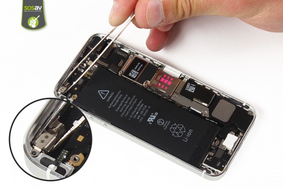 Guide photos remplacement vibreur iPhone 5S (Etape 10 - image 2)
