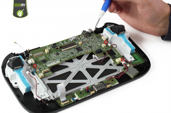 Guide photos remplacement ecran lcd Gamepad Wii U (Etape 30 - image 1)