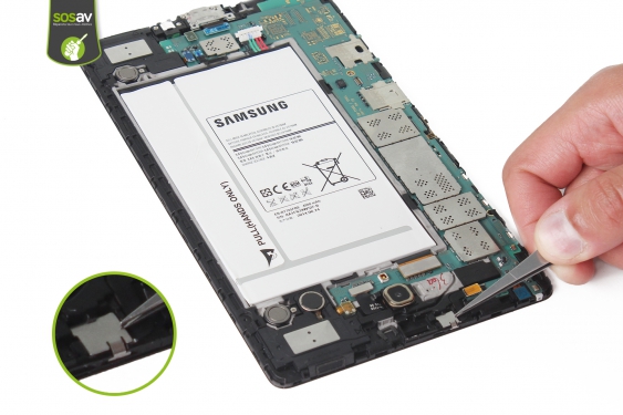 Guide photos remplacement capteur de luminosité Galaxy Tab S 8.4 (Etape 17 - image 2)