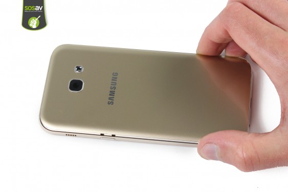 Guide photos remplacement vitre arrière Samsung Galaxy A5 2017 (Etape 6 - image 1)
