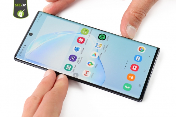 Guide photos remplacement caméra avant Galaxy Note 10+ (Etape 1 - image 1)