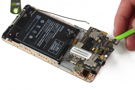 Guide photos remplacement haut-parleur interne Redmi Note 3 (Etape 19 - image 3)