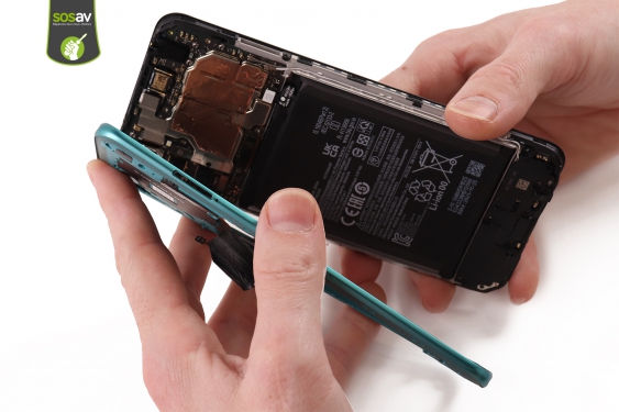 Guide photos remplacement haut-parleur interne Redmi Note 10 5G (Etape 9 - image 4)