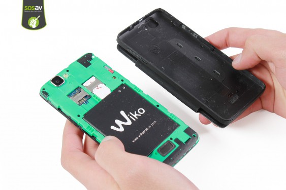Guide photos remplacement coque arrière Wiko Rainbow 4G (Etape 3 - image 2)