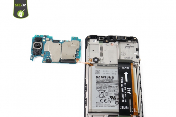 Guide photos remplacement carte mère / caméra arrière Galaxy A41 (Etape 15 - image 1)