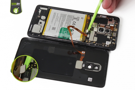 Guide photos remplacement connecteur de charge OnePlus 6 (Etape 10 - image 2)