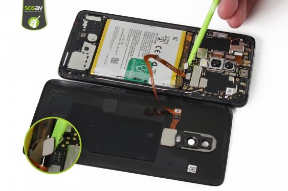 Guide photos remplacement batterie OnePlus 6 (Etape 10 - image 2)