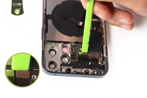 Guide photos remplacement carte mère iPhone 12 Pro Max (Etape 28 - image 1)