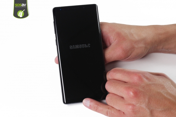 Guide photos remplacement haut-parleur externe Galaxy Note 9 (Etape 1 - image 4)