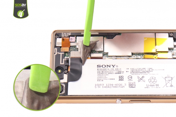 Guide photos remplacement batterie Xperia M5 (Etape 8 - image 2)