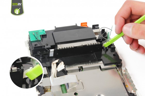 Guide photos remplacement câble d'alimentation du lecteur dvd Nintendo Wii (Etape 20 - image 2)