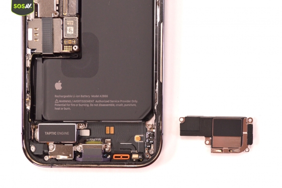 Guide photos remplacement connecteur de charge iPhone 14 Pro (Etape 5 - image 3)