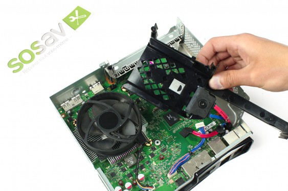 Guide photos remplacement câble d'alimentation du lecteur dvd Xbox 360 S (Etape 39 - image 3)