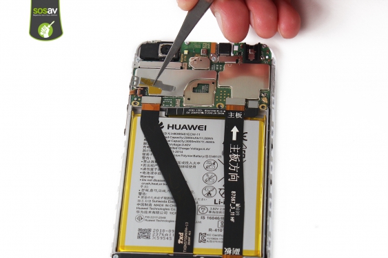 Guide photos remplacement batterie Huawei Y6 2018 (Etape 9 - image 2)