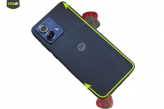 Guide photos remplacement connecteur de charge Moto G84 (Etape 3 - image 3)