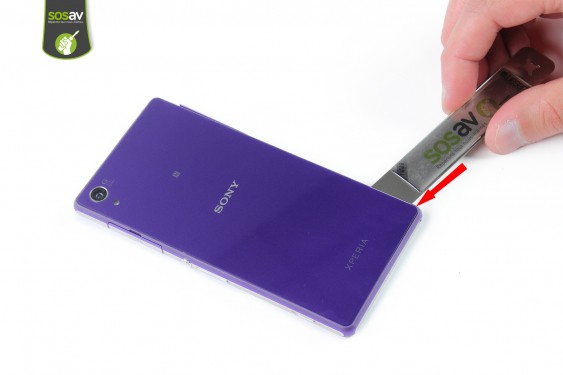 Guide photos remplacement antenne gsm Xperia Z2 (Etape 3 - image 2)