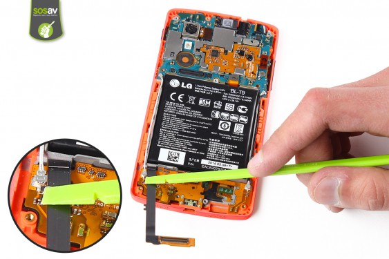 Guide photos remplacement haut-parleur interne Nexus 5 (Etape 9 - image 3)