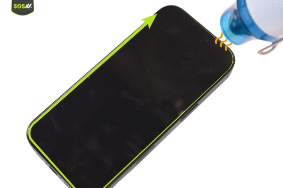 Guide photos remplacement ecran seul iPhone 16 Pro (Etape 6 - image 1)