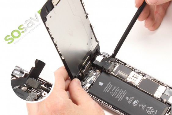 Guide photos remplacement ecran complet assemblé iPhone 6 (Etape 6 - image 4)