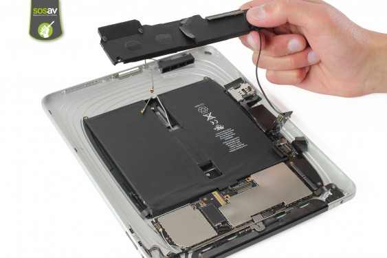 Guide photos remplacement haut-parleur externe iPad 1 3G (Etape 18 - image 3)