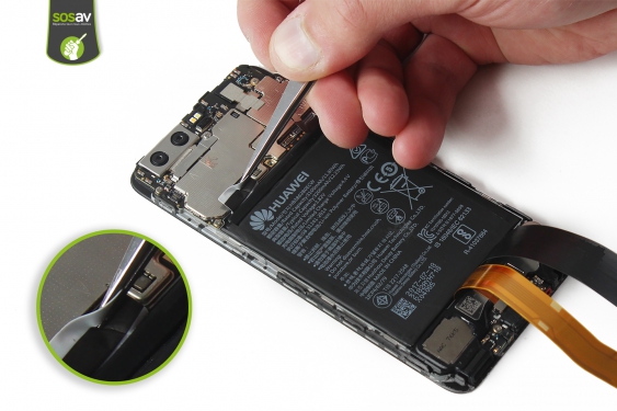 Guide photos remplacement batterie Huawei P10 (Etape 15 - image 2)