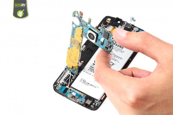 Guide photos remplacement vibreur Samsung Galaxy S6 Edge (Etape 11 - image 3)