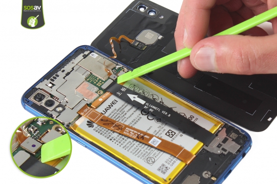Guide photos remplacement batterie Huawei P20 Lite (Etape 9 - image 3)