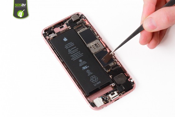 Guide photos remplacement nappe power, vibreur, volume, flash et micro externe iPhone 6S (Etape 11 - image 3)