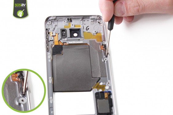 Guide photos remplacement bouton power Samsung Galaxy S6 Edge + (Etape 8 - image 2)