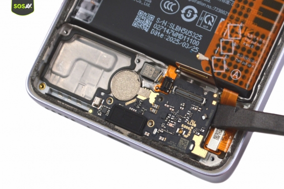 Guide photos remplacement connecteur de charge Redmi Note 14 (Etape 7 - image 2)