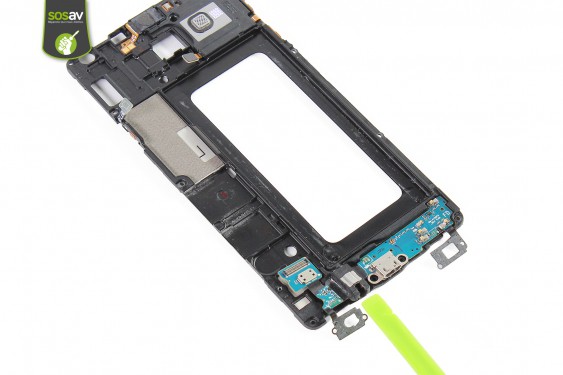 Guide photos remplacement nappe connecteur de charge Samsung Galaxy A7 (Etape 37 - image 1)