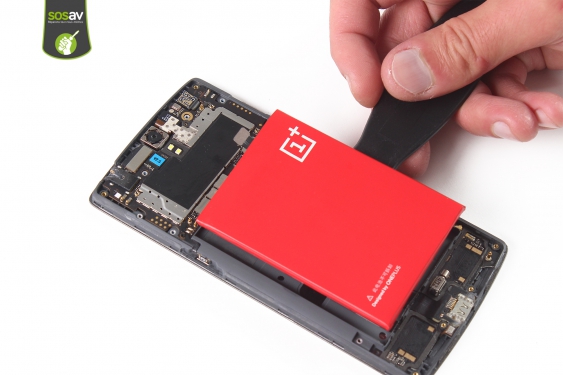 Guide photos remplacement batterie OnePlus One (Etape 11 - image 4)